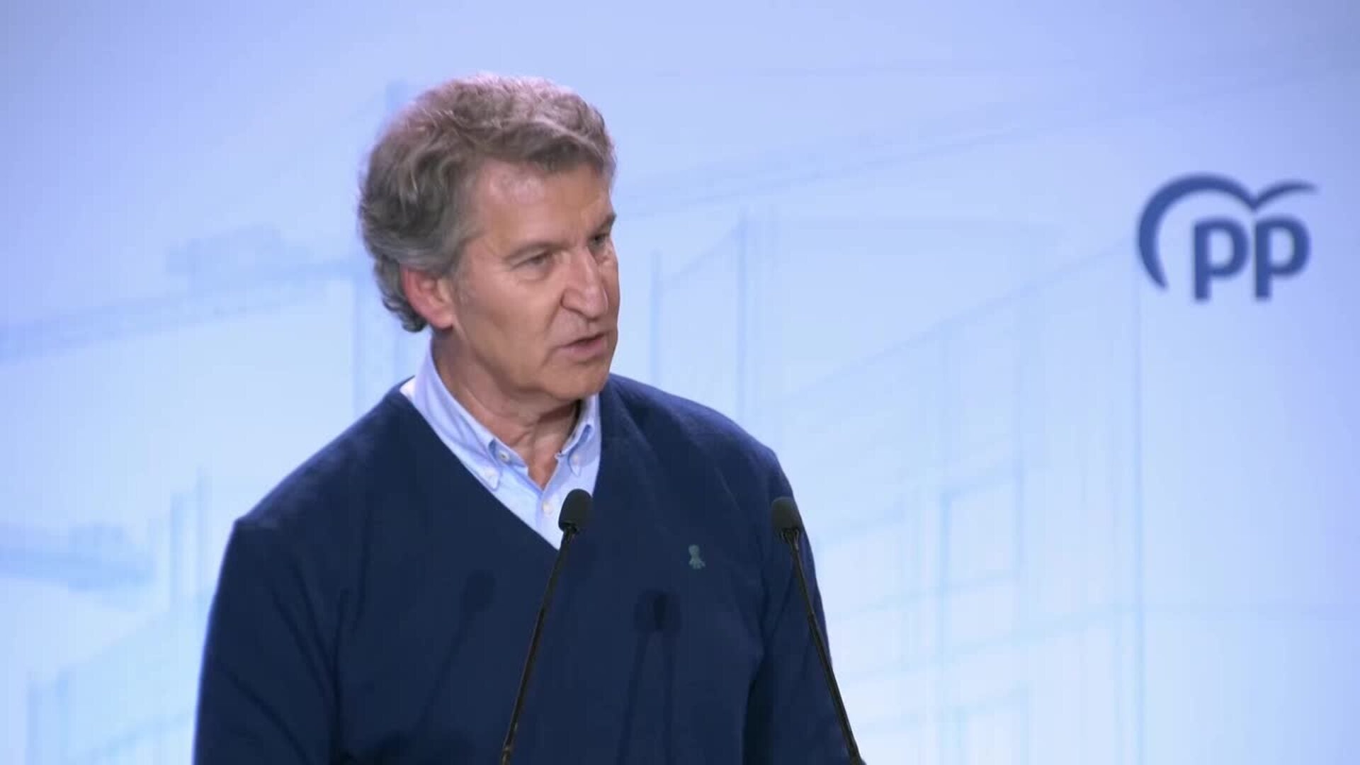 Feijóo asegura que en CyL hay "solo dos opciones": "un gobierno estable del PP o bloqueo"