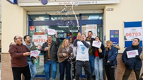 El sorteo del Niño riega de millones toda la Comunitat
