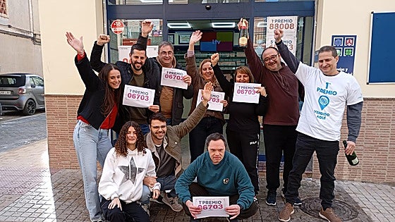 06703, primer premio del sorteo del Niño 2026, vendido en 20 municipios de la Comunitat Valenciana