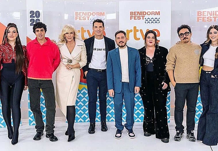 Quiénes son los presentadores del Benidorm Fest en 2026