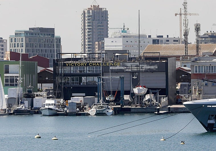 Pulso empresarial por la última base de la Copa América en la Marina de Valencia