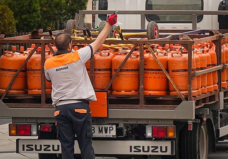 El precio de la bombona de butano para abril tras la última revisión: sube un 4,9%