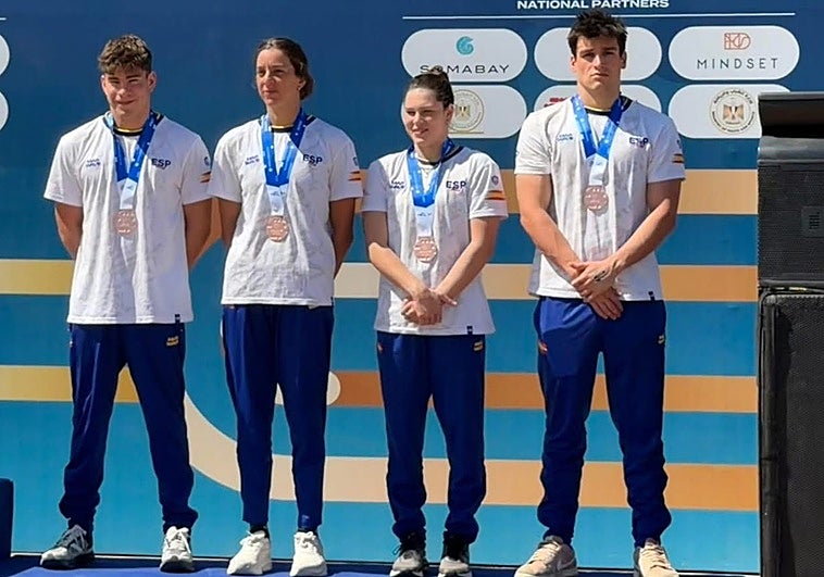 La valenciana Ángela Martínez obtiene el bronce en la Copa del Mundo de Natación