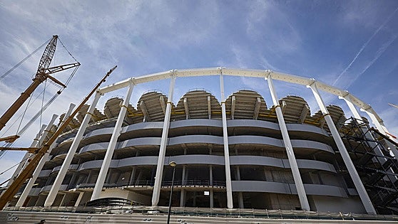 FOTOS | Así están las obras del Nou Mestalla (abril 2026)