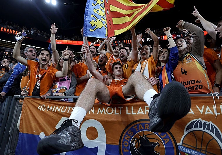 Histórico billete del Valencia Basket para el playoff de la Euroliga