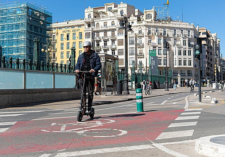 Fuga de patinetes de las calles de Valencia