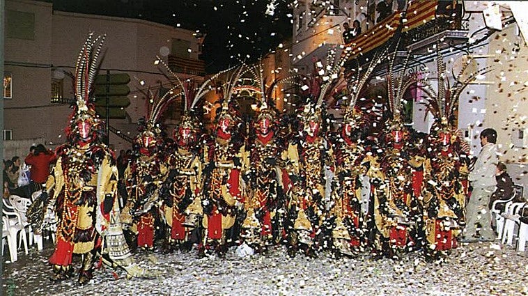 Todo listo en Agullent para la fiesta de Moros y Cristianos en honor a San Vicente Ferrer