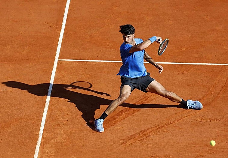 Horario y dónde ver por televisión a Alcaraz en los cuartos de final de Montecarlo