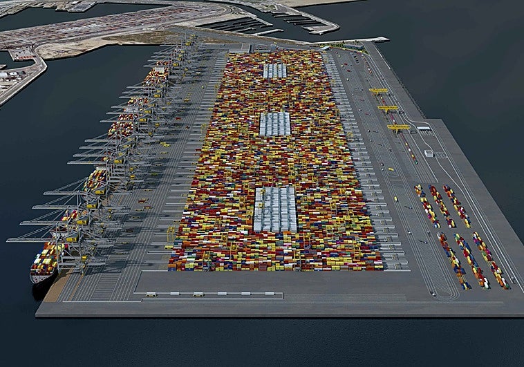 MSC solicita más plazo para presentar el proyecto constructivo de la terminal norte del puerto de Valencia