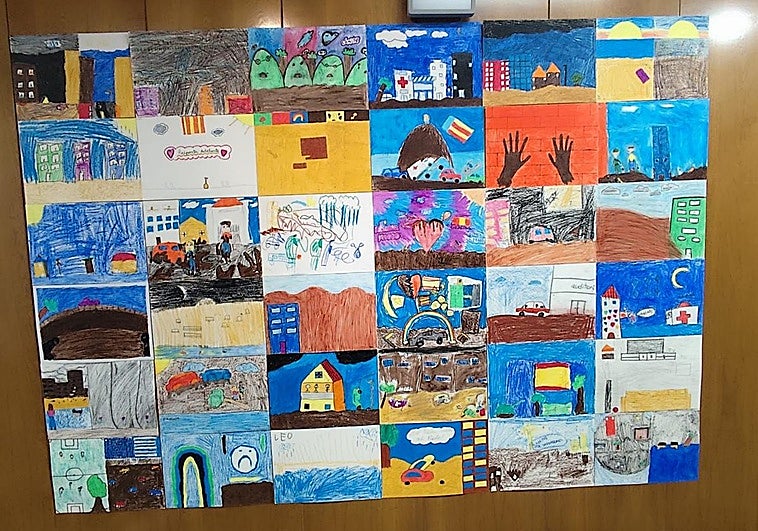 La dana vista a través de los ojos de los niños