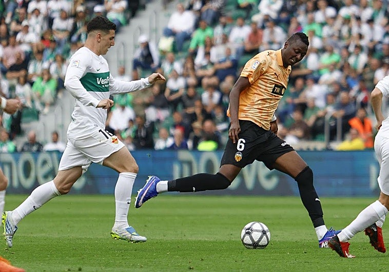 Sadiq se seca en el momento más delicado del Valencia