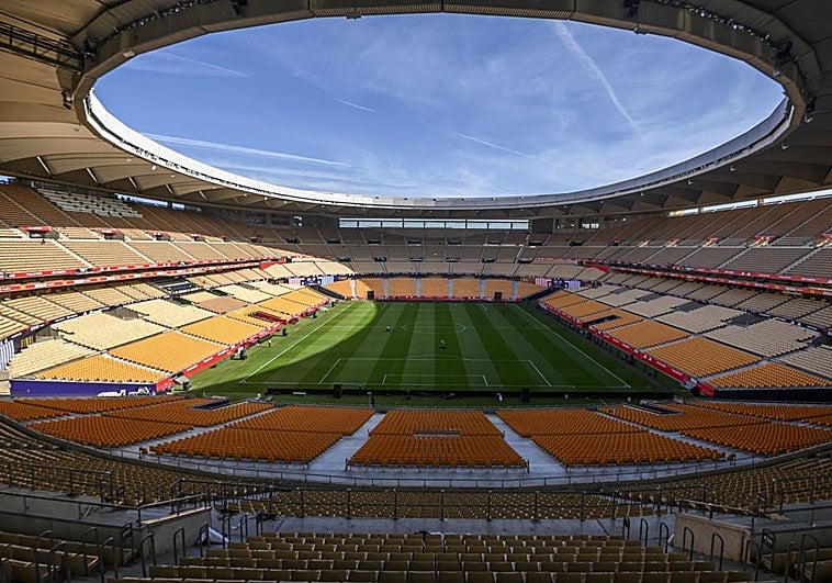 Así es el estadio de La Cartuja de Sevilla donde se juega la final de Copa: un nuevo anillo de gradas y 70.000 espectadores