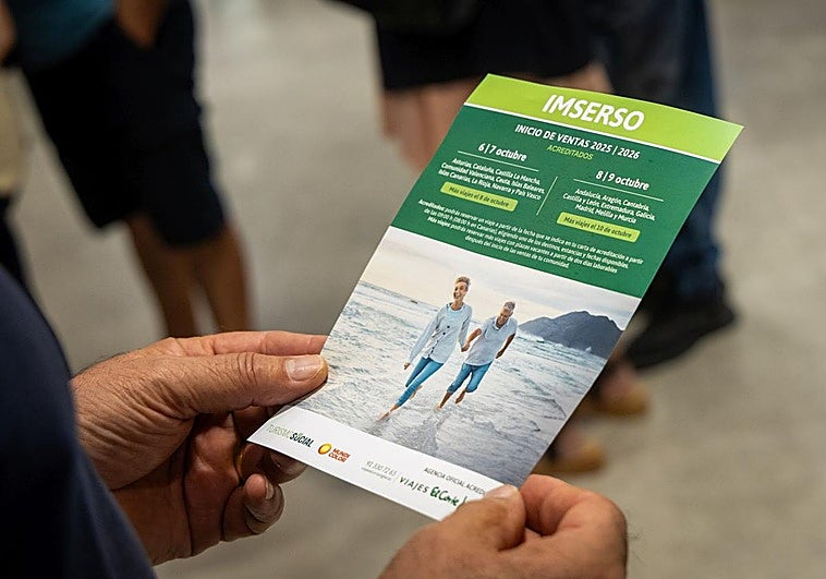 Los parados podrán hacer viajes del Imserso y llevar acompañante al cumplir los 60 años