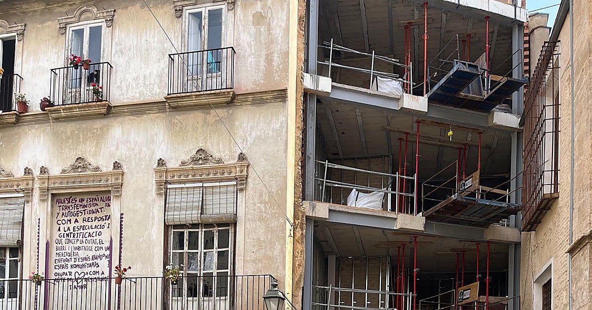 Los okupas, a las puertas de Les Corts