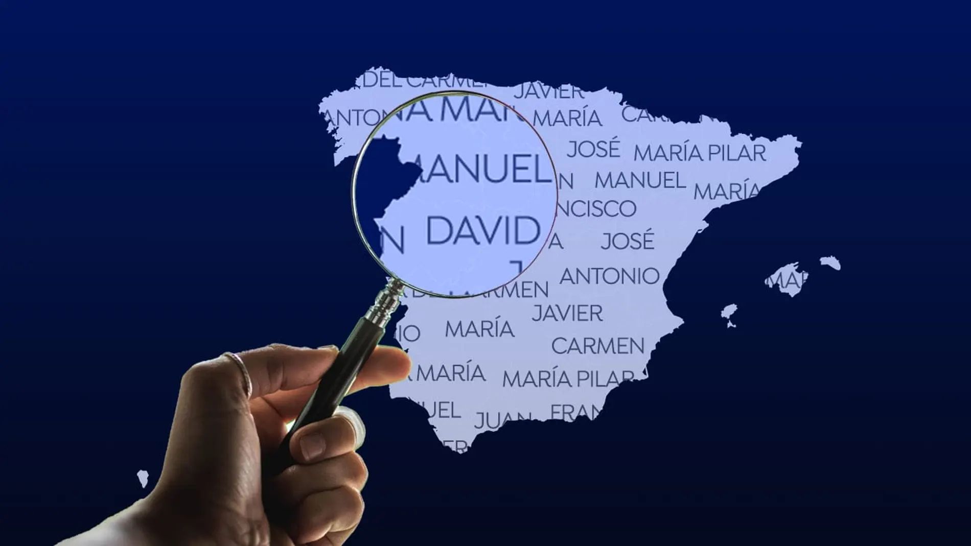 Los nombres más comunes en España en 2026