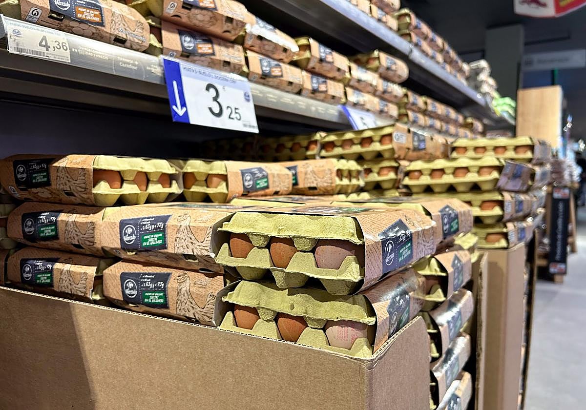 El precio de los huevos desde hoy en los supermercados, de Mercadona a Carrefour