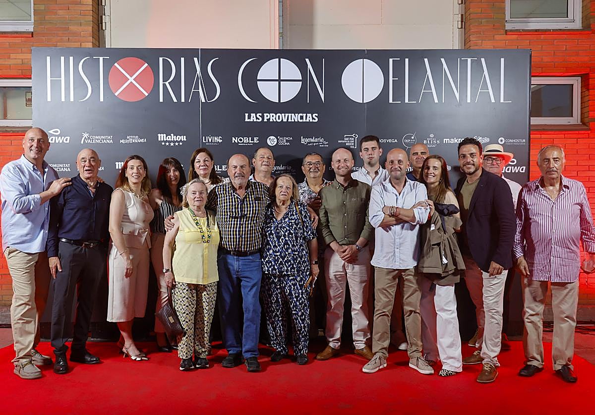 Los invitados a la entrega de premios Historias con Delantal