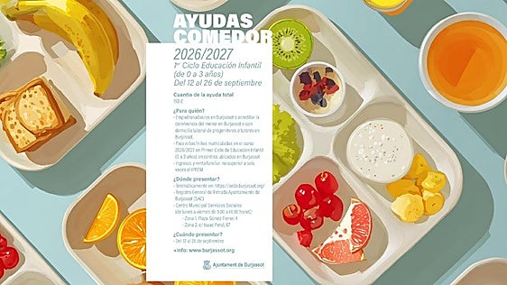 Aumenta a 150 euros la ayuda al comedor para niñas y niños de cero a tres años