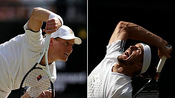 Final de Wimbledon entre Sinner y Zverev: horario y dónde ver por televisión
