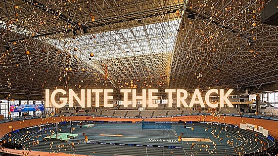 El Europeo de Atletismo en pista cubierta enciende la llama en Valencia para 2027