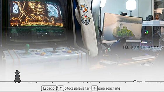 Dentro de una de las mayores colecciones de videojuegos