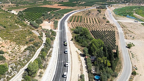 La Diputación reabre la nueva variante entre Cheste y Loriguilla tras la dana