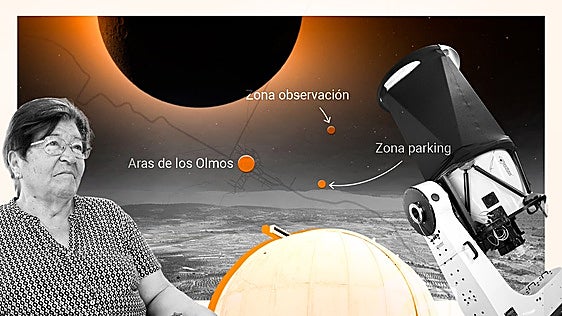 Aras de los Olmos, capital mundial por el eclipse