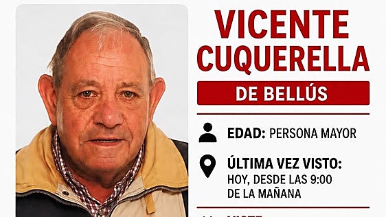 Encuentran el cuerpo sin vida del vecino de Bellús desaparecido en el entorno del pantano
