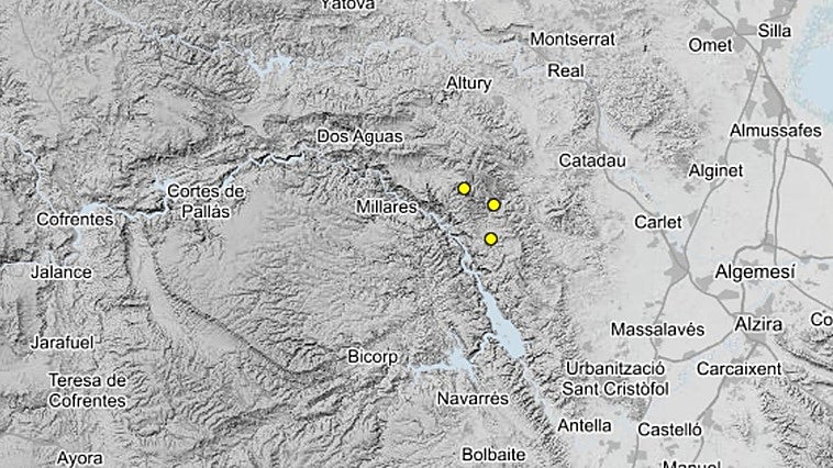 Millares sufre tres terremotos consecutivos este lunes