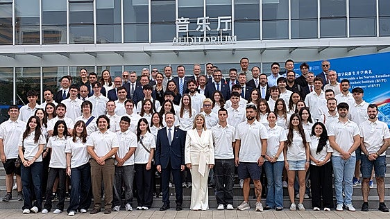 «El campus es muy grande y al principio estaba vacío, pero ya se ha llenado de vida»