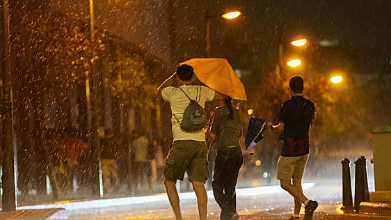 Las localidades donde más está lloviendo este sábado en la Comunitat: hasta 86 l/m2 en un municipio