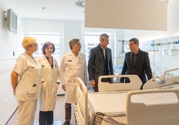 El conseller de Sanidad, en el Clínico.