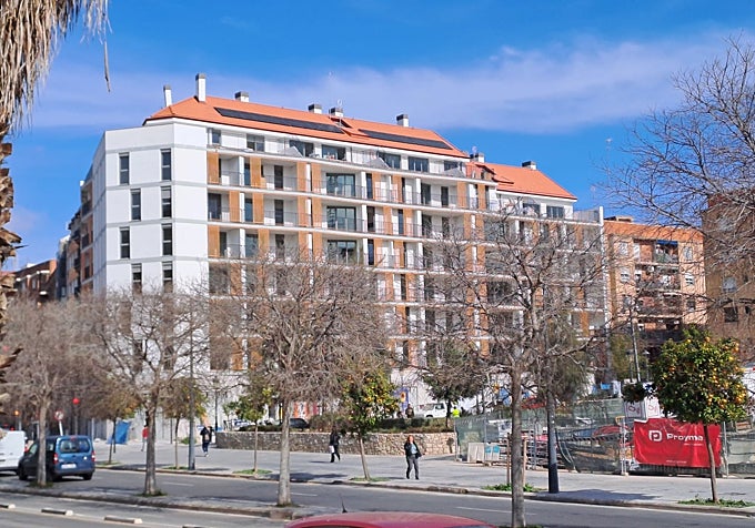 Primera fase de la promoción inmobiliaria.