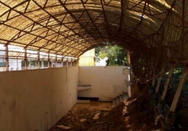 Oliva derribará el antiguo trinquet por los graves daños causados por la dana