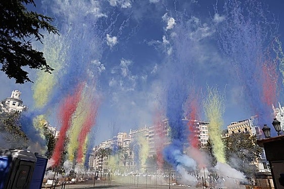 Valencia acoge más de 11 espectáculos de fuegos artificiales y drones en octubre: fechas y ubicaciones