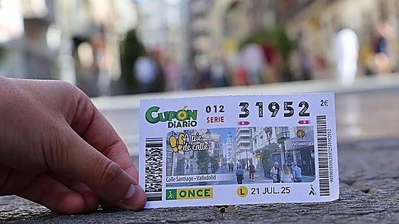 Resultados del Cupón Diario de la ONCE de hoy jueves, 3 de septiembre: 500.000 euros a un único premio