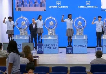 El Sorteo Extraordinario de Septiembre de la Lotería Nacional deja el primer premio íntegro en Valencia