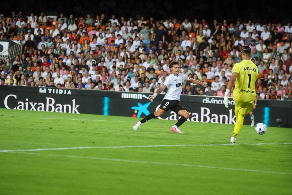 El Valencia - Betis, en imágenes