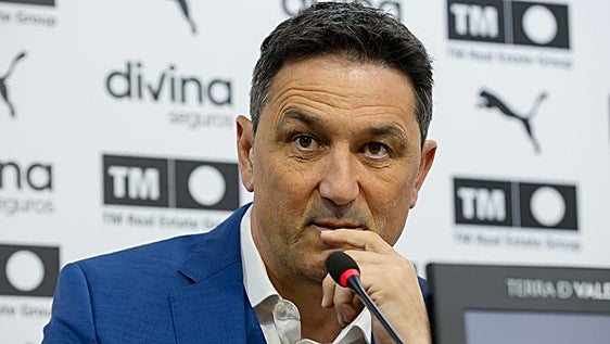 DIRECTO | Presentación de Braulio Vázquez como nuevo director deportivo del Valencia CF