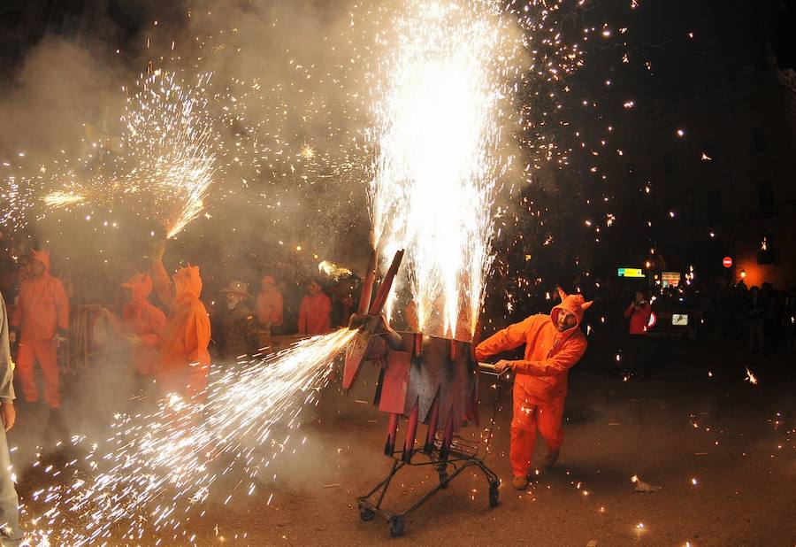 Fotos de la Cabalgata del Foc de las Fallas 2017