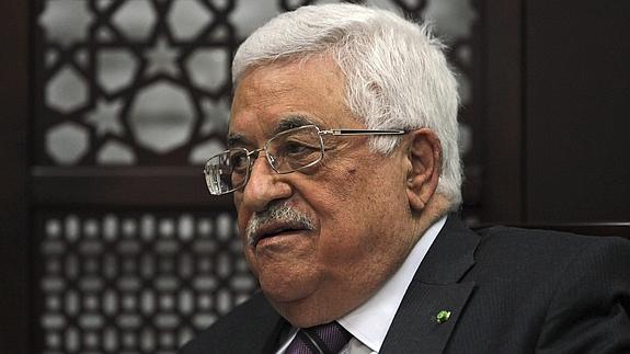 El presidente de la Autoridad Nacional Palestina, Mahmud Abás. 