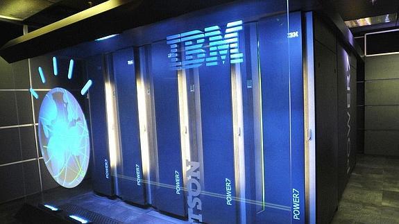 El superordenador Watson de IBM. 