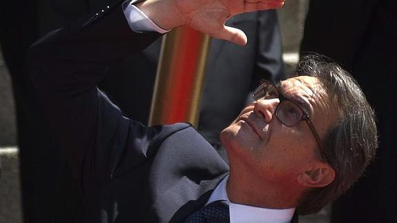 Artur Mas, presidente catalán 