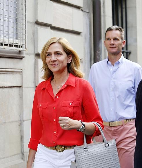 La infanta Cristina e Iñaki Urdangarin. 