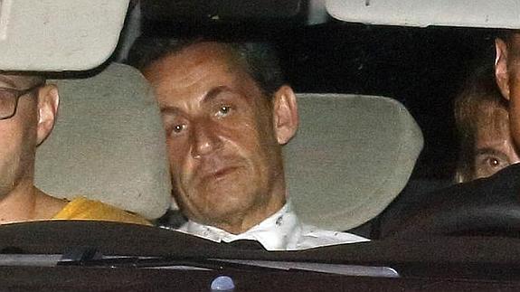 El expresidente francés Nicolas Sarkozy. 