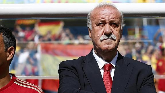 Vicente del Bosque, seleccionador español. 