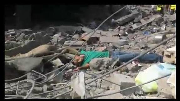Muere en directo por varios disparos en Gaza