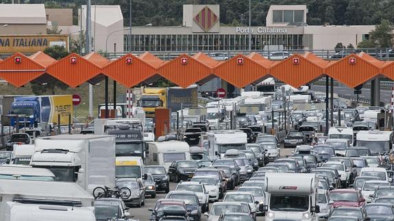 Retenciones en las carreteras españolas.