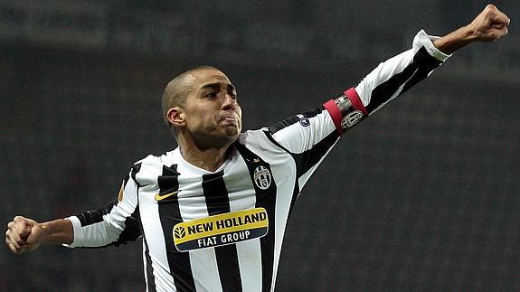 David Trezeguet, en su época en la Juventus. 