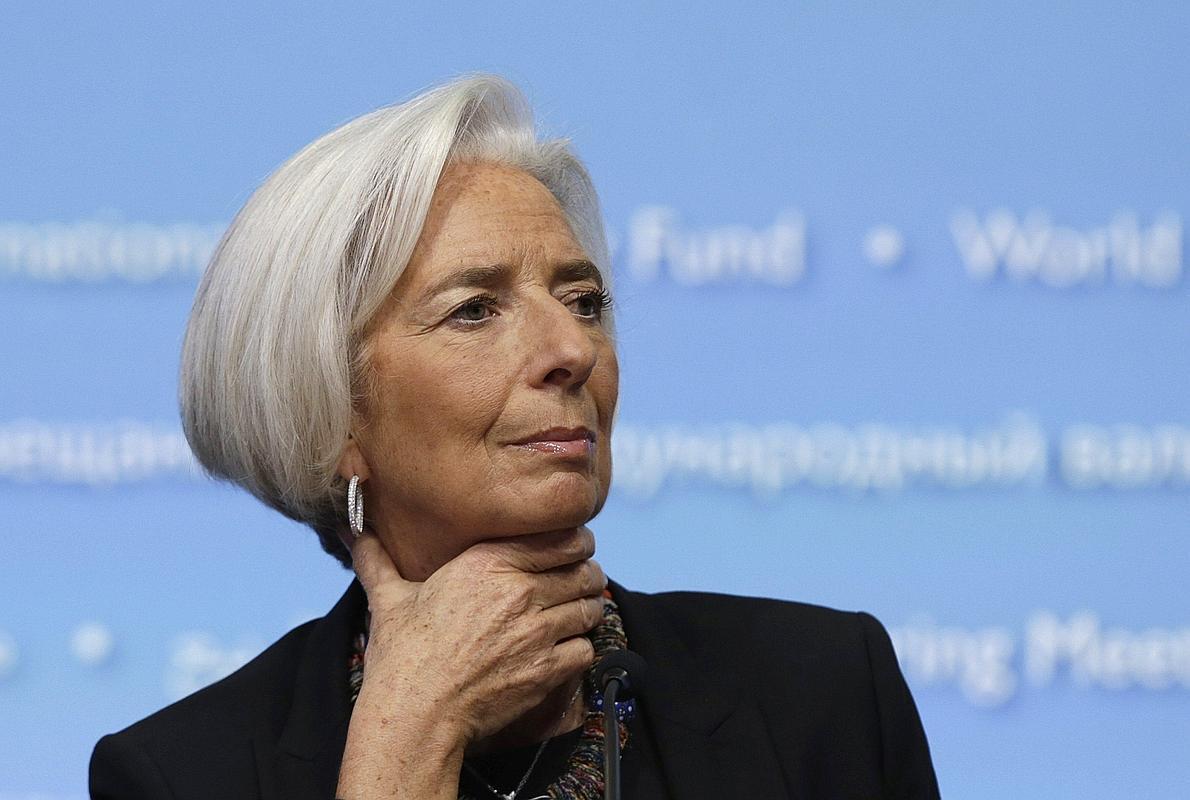 La directora gerente del Fondo Monetario Internacional (FMI), Christine Lagarde.